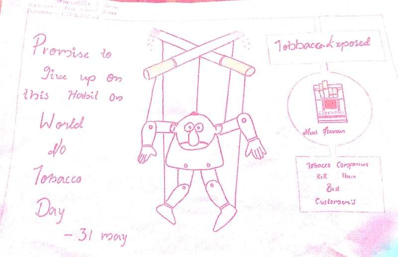 A collection posters which were submitted for an online competition organised by the National Tobacco Control Program, Kiphire on the theme ‘Protecting youth from industry manipulation and preventing them from tobacco and nicotine use’